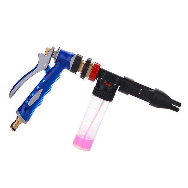Multifunctional Foam Car Wash Water Gun – Adjustable Spray, Manual Handheld