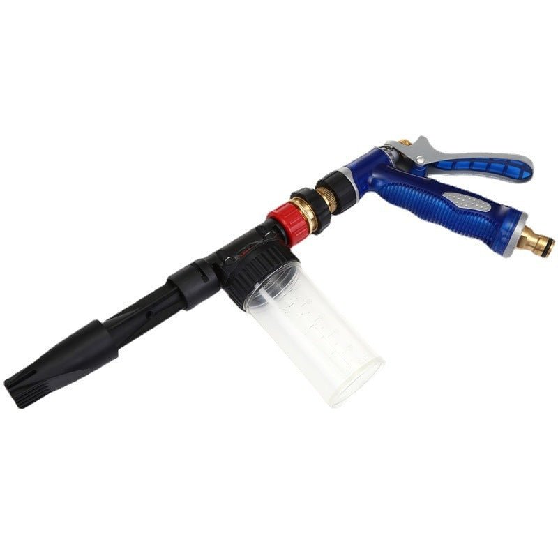 Multifunctional Foam Car Wash Water Gun – Adjustable Spray, Manual Handheld